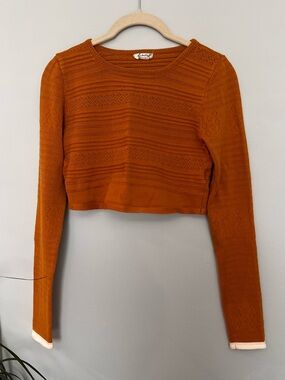 free people cropped sweater
